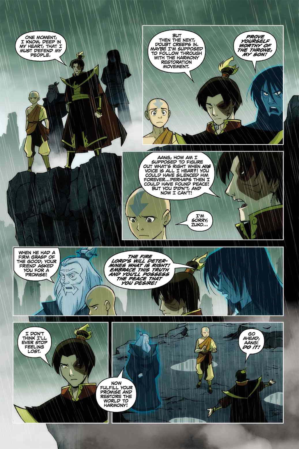 Read Comics Online Free - Avatar The Last Airbender Comic Book Issue #003 -  Page 40