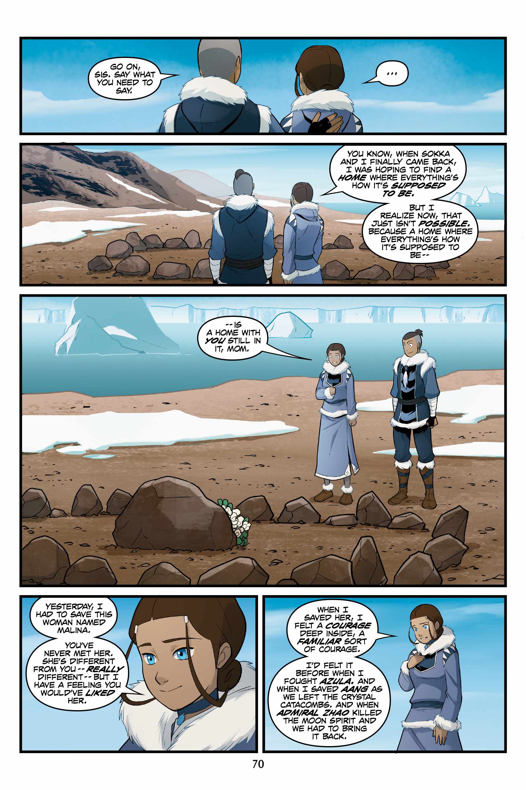 Read Comics Online Free - Avatar The Last Airbender Comic Book Issue #015 -  Page 69