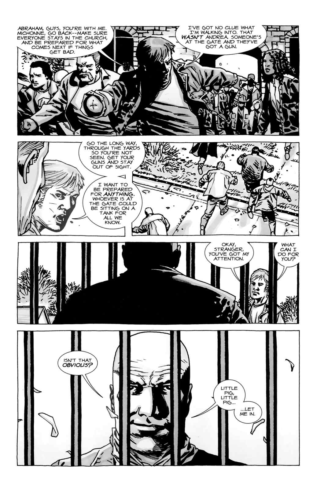 Read Comics Online Free The Walking Dead Comic Book Issue 078